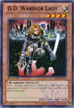 D.D. Warrior Lady [BP02-EN021] Mosaic Rare - Yu-Gi-Oh! - Card Brawlers | Quebec | Canada |