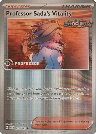 Professor Sada's Vitality (170/182) - Reverse Holofoil [Professor Program Promos]