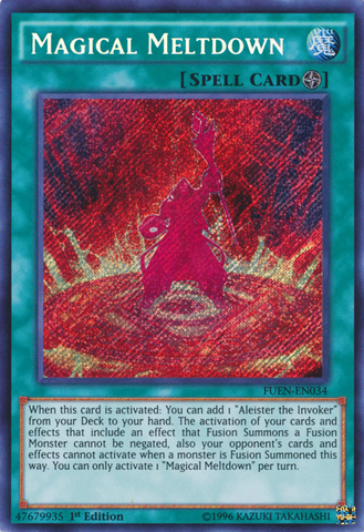 Fusion magique [FUEN-EN034] Secret Rare 