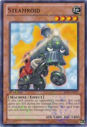 Steamroid [BP02-EN037] Mosaic Rare - Yu-Gi-Oh! - Card Brawlers | Quebec | Canada |