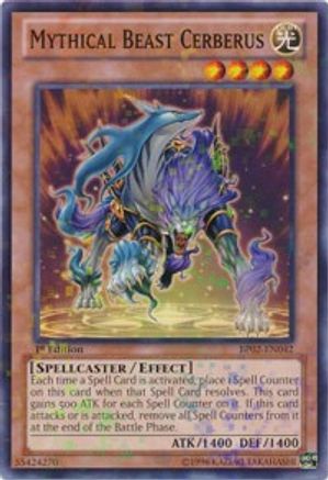 Mythical Beast Cerberus [BP02-EN042] Mosaic Rare - Yu-Gi-Oh! - Card Brawlers | Quebec | Canada |