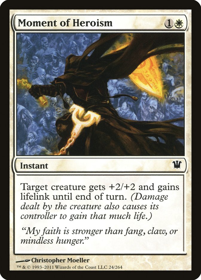 Moment of Heroism [Innistrad] - Magic: The Gathering - Card Brawlers | Quebec | Canada |