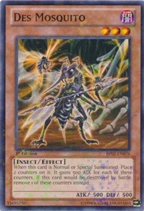Des Mosquito [BP02-EN076] Mosaic Rare - Yu-Gi-Oh! - Card Brawlers | Quebec | Canada |