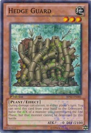 Hedge Guard [BP02-EN081] Mosaic Rare - Yu-Gi-Oh! - Card Brawlers | Quebec | Canada |
