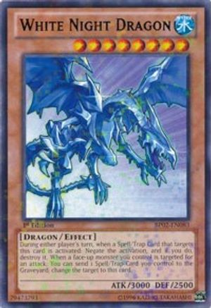 White Night Dragon [BP02-EN083] Mosaic Rare - Yu-Gi-Oh! - Card Brawlers | Quebec | Canada |