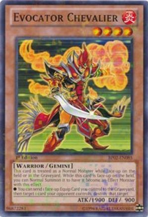 Evocator Chevalier [BP02-EN085] Mosaic Rare - Yu-Gi-Oh! - Card Brawlers | Quebec | Canada |