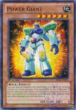 Power Giant [BP02-EN091] Mosaic Rare - Yu-Gi-Oh! - Card Brawlers | Quebec | Canada |