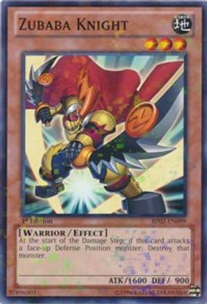 Zubaba Knight [BP02-EN099] Mosaic Rare - Yu-Gi-Oh! - Card Brawlers | Quebec | Canada |