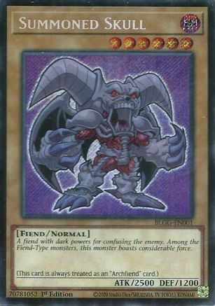 Summoned Skull (BLGG-EN001) Secret Rare