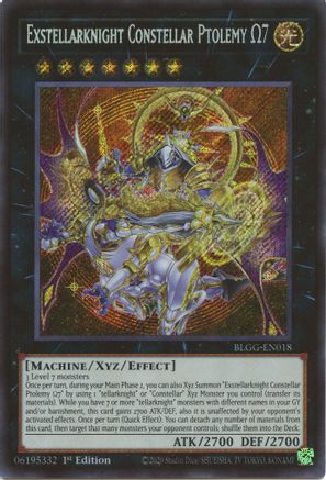 Exstellarknight Constellar Ptolemy Omega 7 [BLGG-EN018] Secret Rare