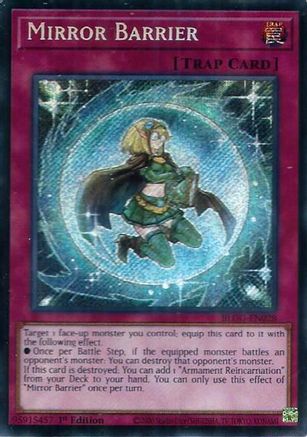 Mirror Barrier (BLGG-EN028) Secret Rare