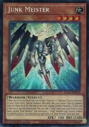 Junk Meister (BLGG-EN033) Secret Rare