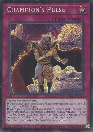 Champion's Pulse (BLGG-EN035) Secret Rare