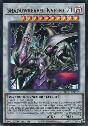 Shadowreaver Knight 21 (BLGG-EN046) Ultra Rare