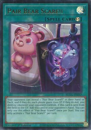 Pair Bear Scare!! (BLGG-EN047) Ultra Rare