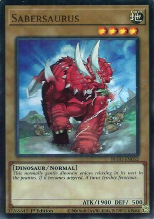 Sabersaurus (BLGG-EN052) Ultra Rare