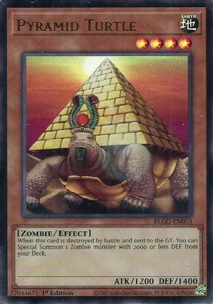 Pyramid Turtle (BLGG-EN053) Ultra Rare