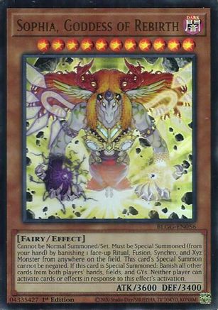 Sophia, Goddess of Rebirth (BLGG-EN056) Ultra Rare
