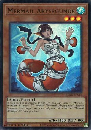 Mermail Abyssgunde (BLGG-EN057) Ultra Rare