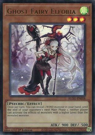 Ghost Fairy Elfobia (BLGG-EN058) Ultra Rare