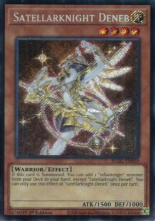Satellarknight Deneb (BLGG-EN059) Secret Rare