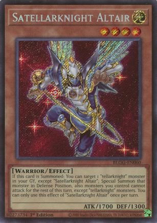 Satellarknight Altair (BLGG-EN060) Secret Rare