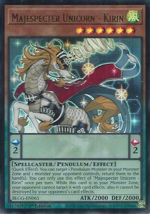 Majespecter Unicorn - Kirin (BLGG-EN065) Ultra Rare