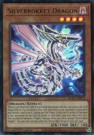 Silverrokket Dragon (BLGG-EN072) Ultra Rare