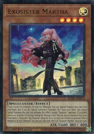 Exosister Martha (BLGG-EN079) Ultra Rare