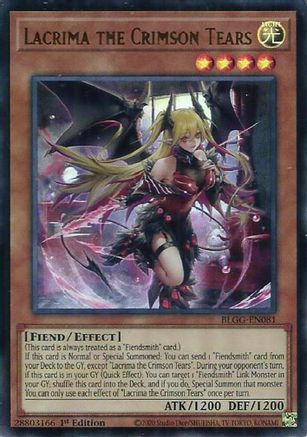Lacrima the Crimson Tears [BLGG-EN081] Ultra Rare