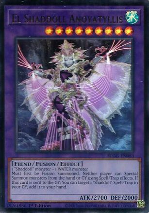 El Shaddoll Anoyatyllis (BLGG-EN083) Ultra Rare