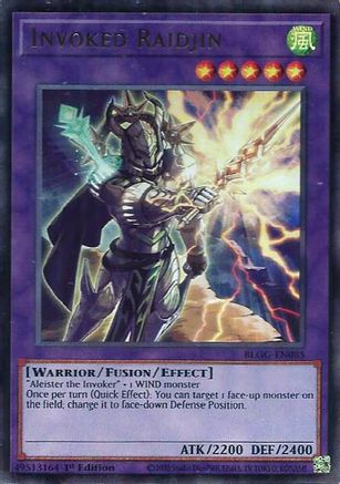Invoked Raidjin (BLGG-EN085) Ultra Rare