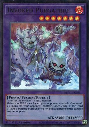 Invoked Purgatrio (BLGG-EN086) Ultra Rare