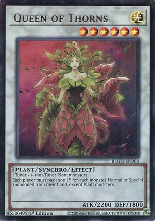Queen of Thorns (BLGG-EN088) Ultra Rare