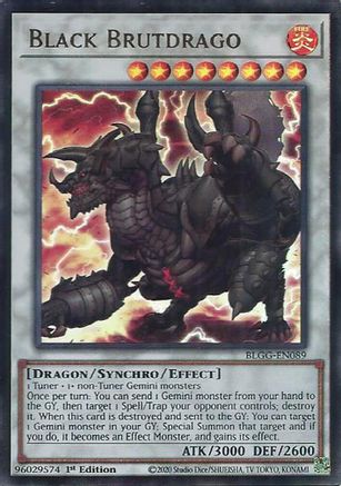 Black Brutdrago (BLGG-EN089) Ultra Rare
