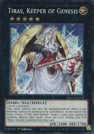 Tiras, Keeper of Genesis (BLGG-EN094) Secret Rare