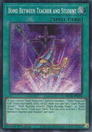Bond Between Teacher and Student (BLGG-EN109) Secret Rare