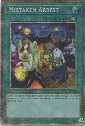 Mistaken Arrest [BLGG-EN114] Starlight Rare