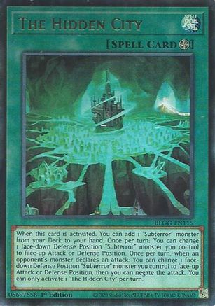 The Hidden City (BLGG-EN115) Ultra Rare