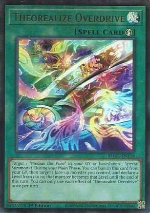 Theorealize Overdrive (BLGG-EN128) Ultra Rare