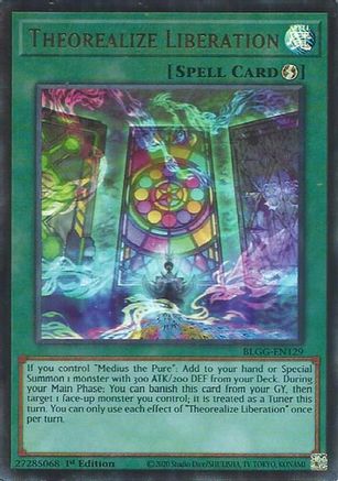 Theorealize Liberation (BLGG-EN129) Ultra Rare