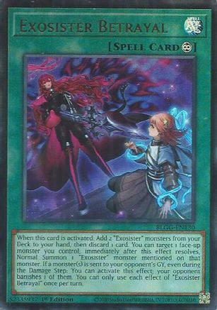 Exosister Betrayal (BLGG-EN130) Ultra Rare