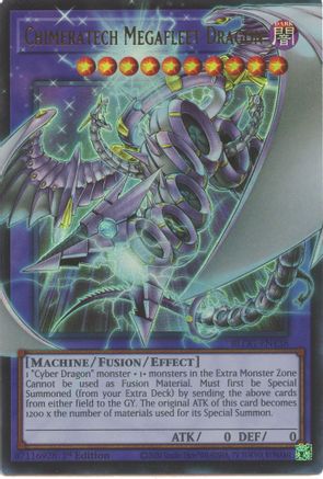 Chimeratech Megafleet Dragon (BLGG-EN138) Ultra Rare