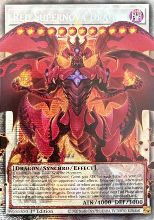 Red Supernova Dragon [BLGG-EN139] Starlight Rare