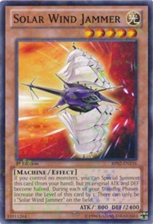 Solar Wind Jammer [BP02-EN116] Mosaic Rare - Yu-Gi-Oh! - Card Brawlers | Quebec | Canada |