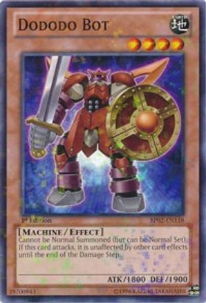 Dododo Bot [BP02-EN118] Mosaic Rare - Yu-Gi-Oh! - Card Brawlers | Quebec | Canada |