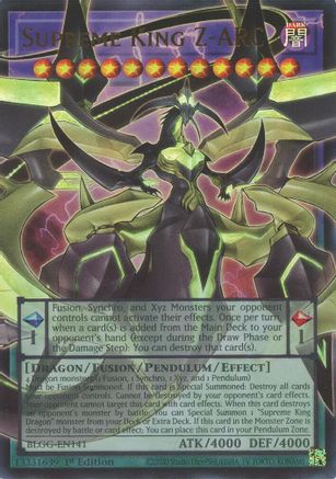 Supreme King Z-ARC [BLGG-EN141] Ultra Rare