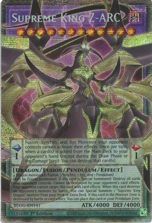 Supreme King Z-ARC [BLGG-EN141] Starlight Rare