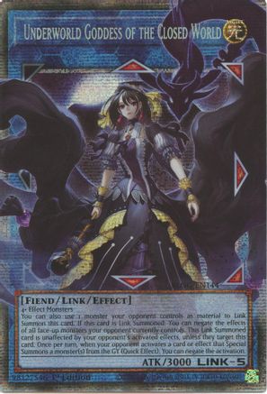 Underworld Goddess of the Closed World [BLGG-EN144] Starlight Rare