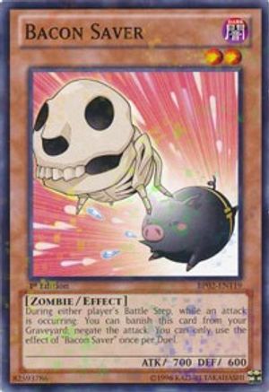 Bacon Saver [BP02-EN119] Mosaic Rare - Yu-Gi-Oh! - Card Brawlers | Quebec | Canada |